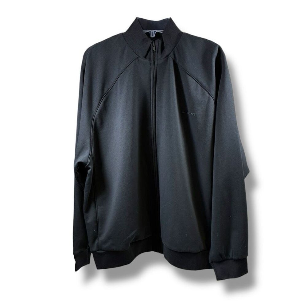 SKIMS NIKE Collab NWOT Matte Tricot Full Zip Oversize Jacket in Obsidian Size M